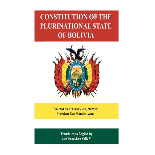 Constitution of the Plurinational State of Bolivia