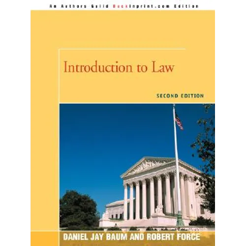 Introduction to Law: Second Edition