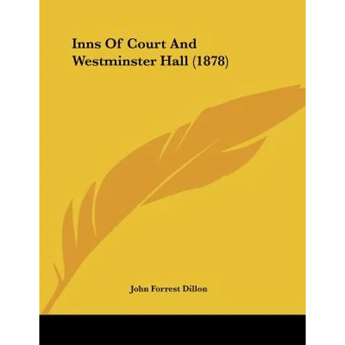 Inns Of Court And Westminster Hall (1878)