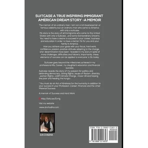 Suitcase: A True and Inspiring Immigrant American Dream Story Memoir