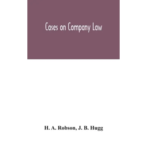 Cases on Company Law
