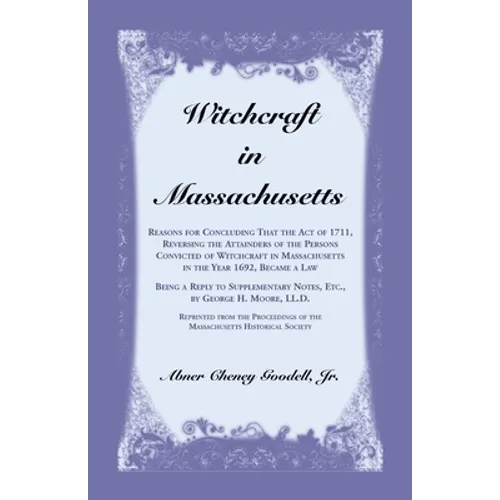 Witchcraft in Massachusetts