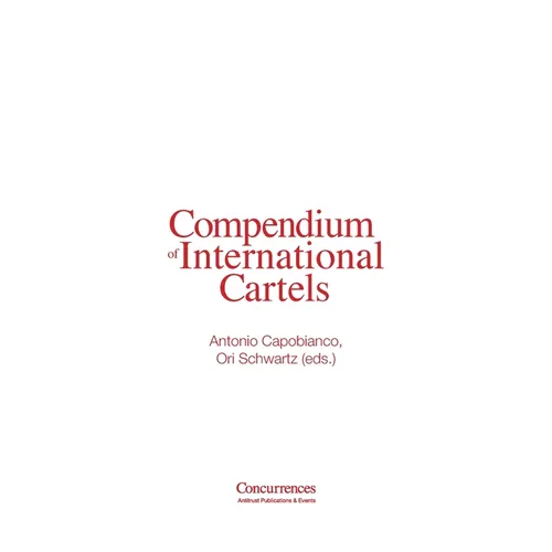 Compendium of International Cartels - Paperback