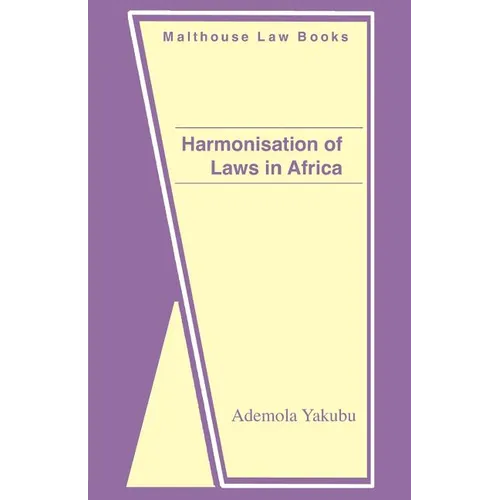 Harmonisation of Laws in Africa - Paperback