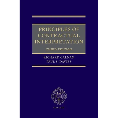 Principles of Contractual Interpretation