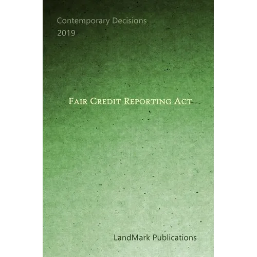 Fair Credit Reporting Act