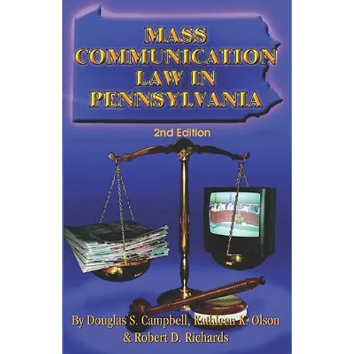 Mass Communication Law In Pennsylvania