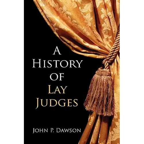 A History of Lay Judges
