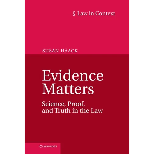 Evidence Matters