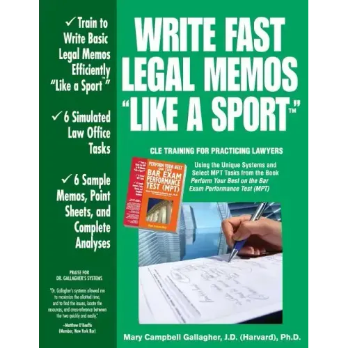 Write Fast Legal Memos Like a Sport(tm)