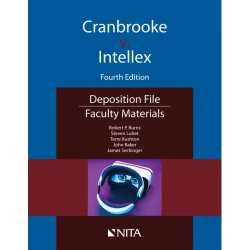 Cranbrooke V. Intellex: Faculty Materials
