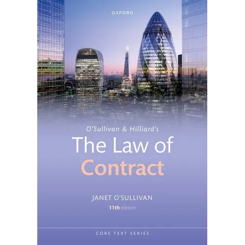 Osullivan & Hilliards the Law of Contract 11E Paperback