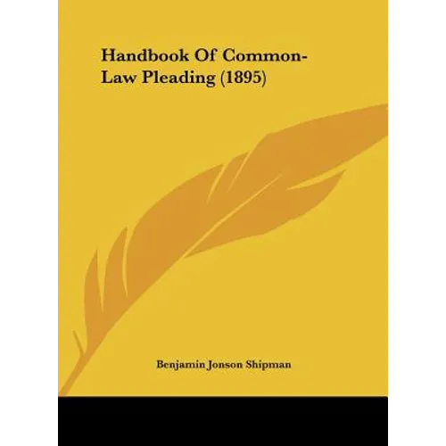Handbook Of Common-Law Pleading (1895)