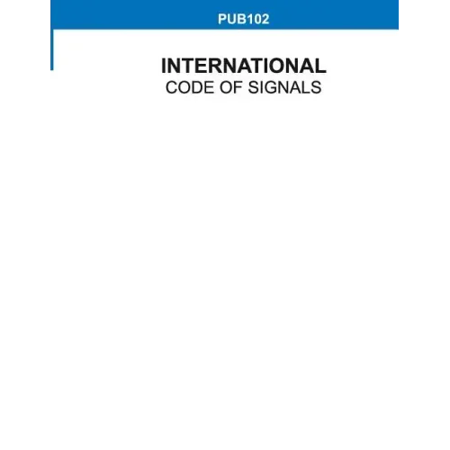 International Code of Signals, Pub 102