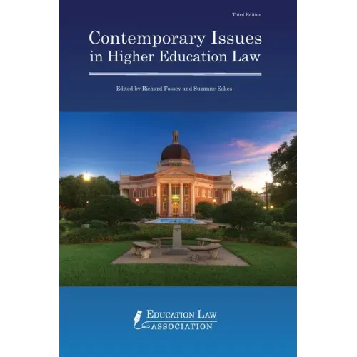 Contemporary Issues in Higher Education Law