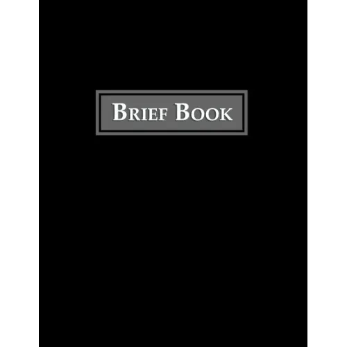 Brief Book: Case Review Brief Template