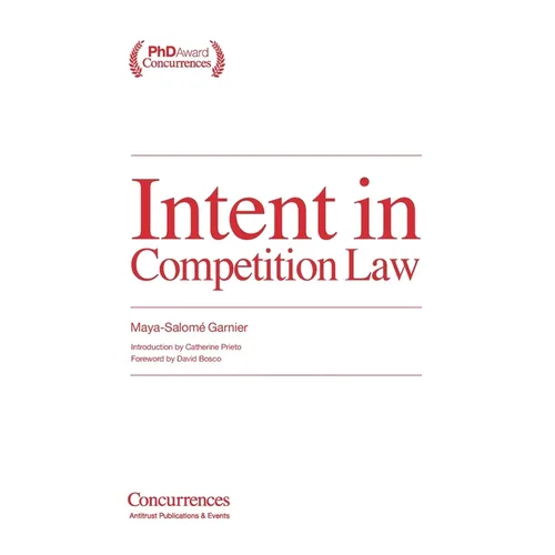 Intent in Competition Law