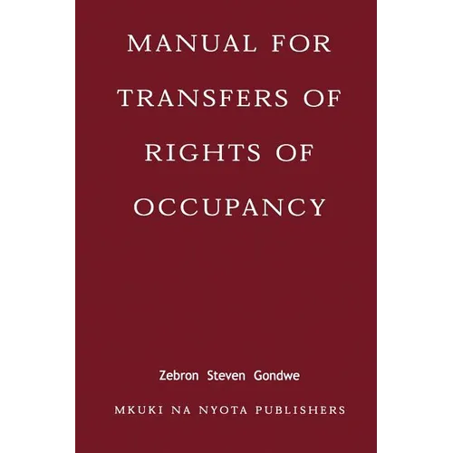 Manual for Transfers of Rights of Occupa