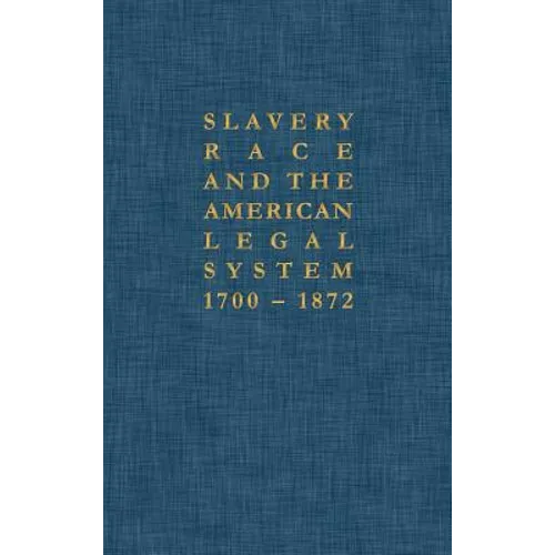 Abolitionists in Northern Courts: The Pamphlet Literature