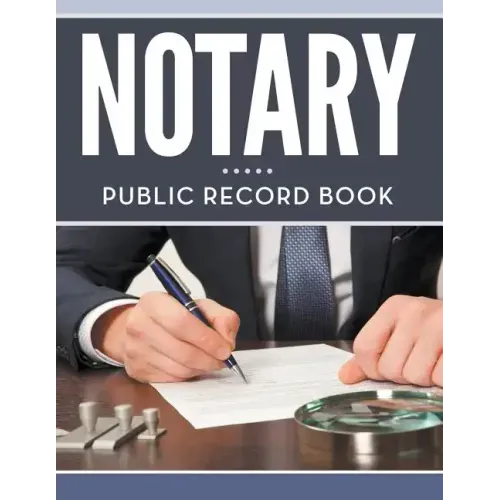 Notary Public Record Book