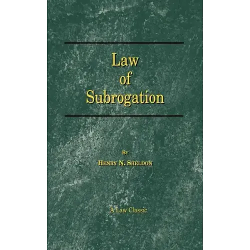 Law of Subrogation