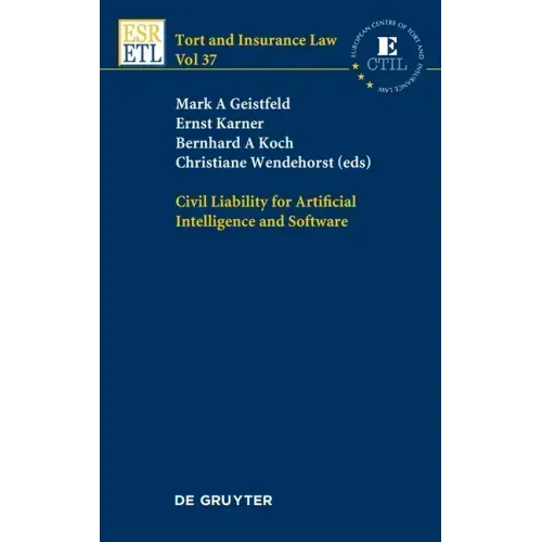 Civil Liability for Artificial Intelligence and Software