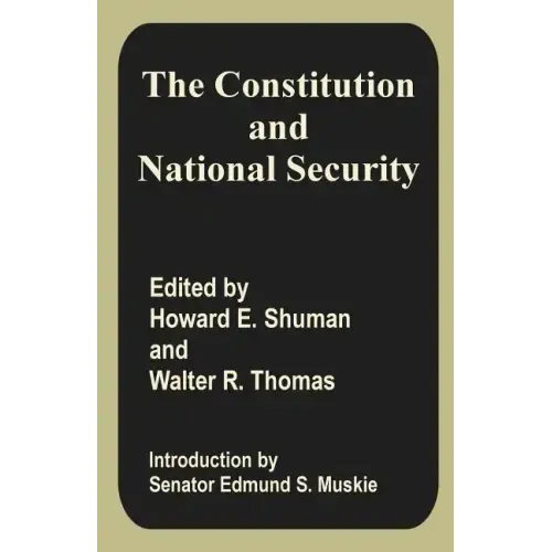 The Constitution and National Security