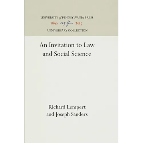 An Invitation to Law and Social Science