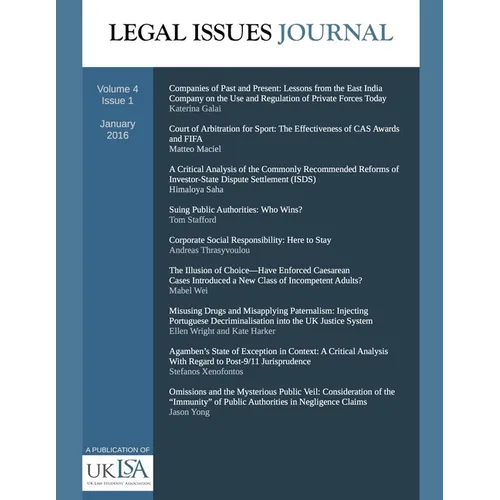 Legal Issues Journal 4(1)