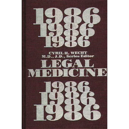 Legal Medicine 1986