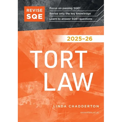 Revise SQE Tort Law 2025-26
