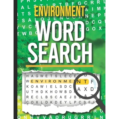 Environment Word Search: Word Find Puzzle Book
