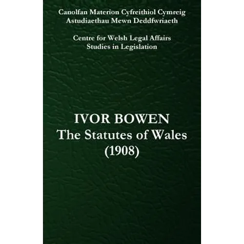 The Statutes of Wales (1908)