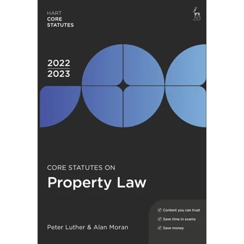Core Statutes on Property Law 2022-23