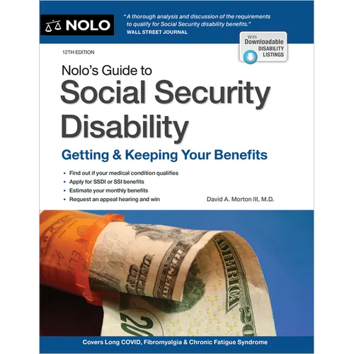 Nolo's Guide to Social Security Disability: Getting & Keeping Your Benefits