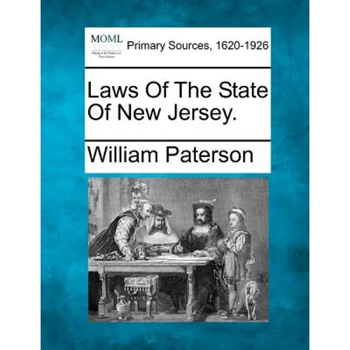 Laws Of The State Of New Jersey.