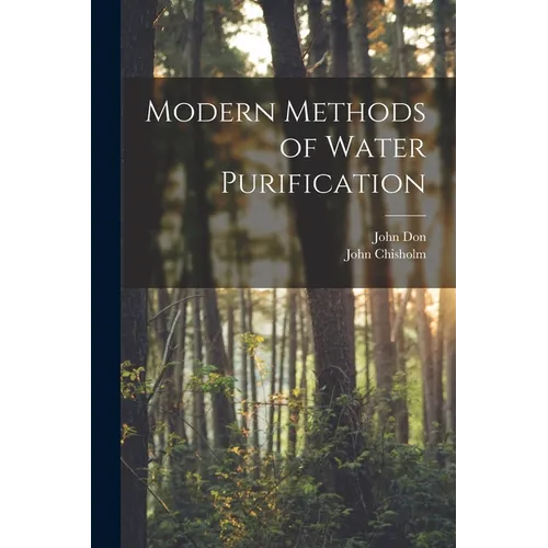 Modern Methods of Water Purification