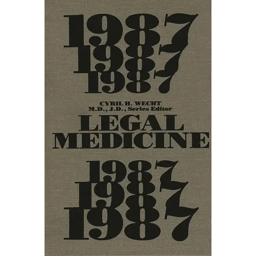 Legal Medicine 1987