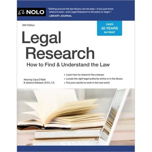 Legal Research: How to Find & Understand the Law
