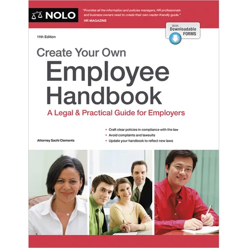 Create Your Own Employee Handbook: A Legal & Practical Guide for Employers